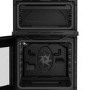 Refurbished GRADE A2 - Refurbished Hotpoint 50cm Electric Cooker - Black