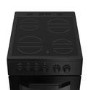 Refurbished GRADE A2 - Refurbished Hotpoint 50cm Electric Cooker - Black