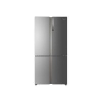 Refurbished Haier HTF-610DM7 520 Litre American Fridge Freezer Stainless steel