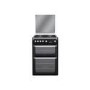Refurbished Hotpoint HUG61K 60cm Double Oven Gas Cooker