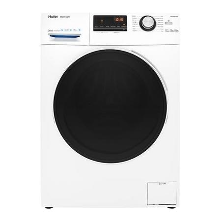 Refurbished Haier HW100-B14636 Freestanding 10KG 1400 Spin Washing Machine White