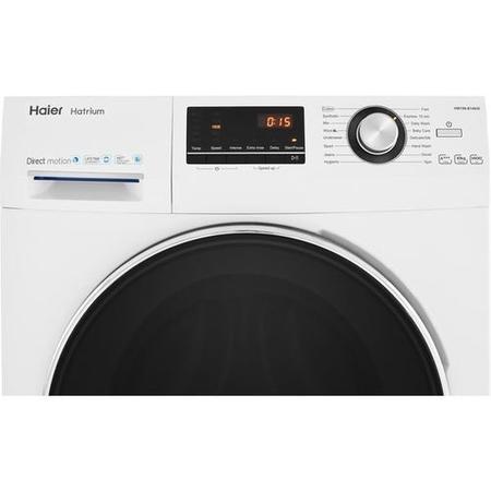 Refurbished Haier HW100-B14636 Freestanding 10KG 1400 Spin Washing Machine White