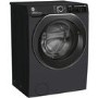 Refurbished Hoover HW412AMBCB/1-80 H-Wash 500 Freestanding 12KG 1400 Spin Washing Machine Black