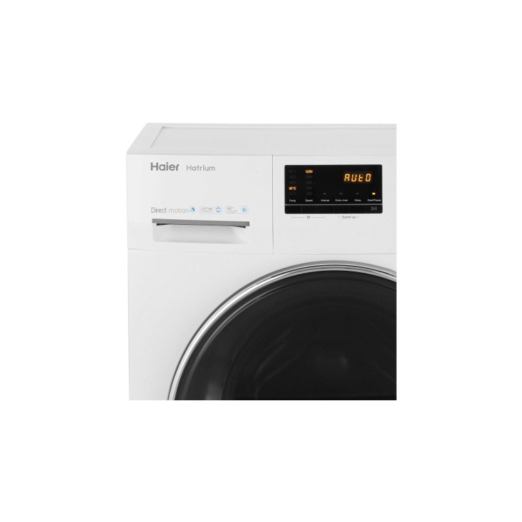 Refurbished Haier HW70-B12636 Freestanding 7KG 1200 Spin Washing Machine White