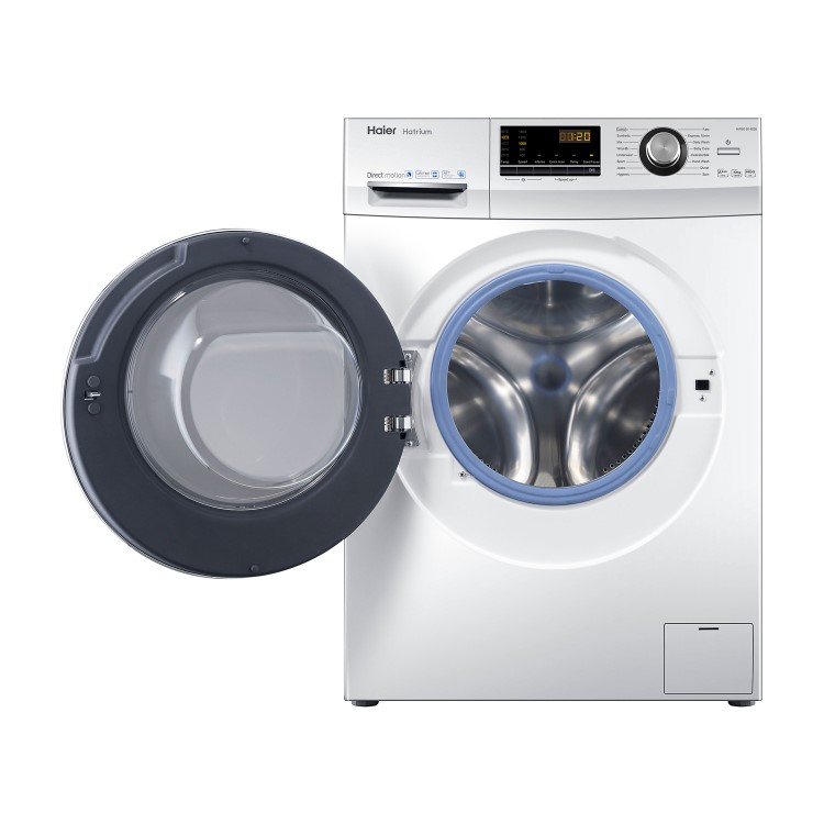 Haier HW80-B14636 8kg 1400rpm Freestanding Washing Machine - White