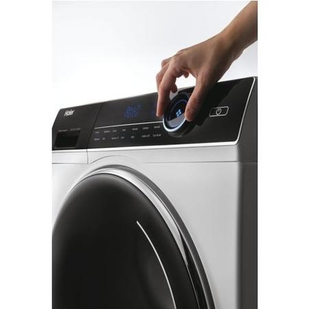Refurbished Haier i-Pro Series HW80-B14979 Freestanding 8KG 1400 Spin Washing Machine White