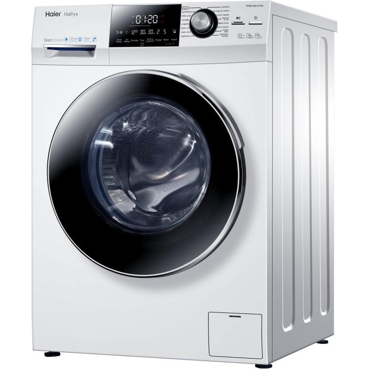 Haier HW80-BD14756 8kg 1400rpm Freestanding Washing Machine - White