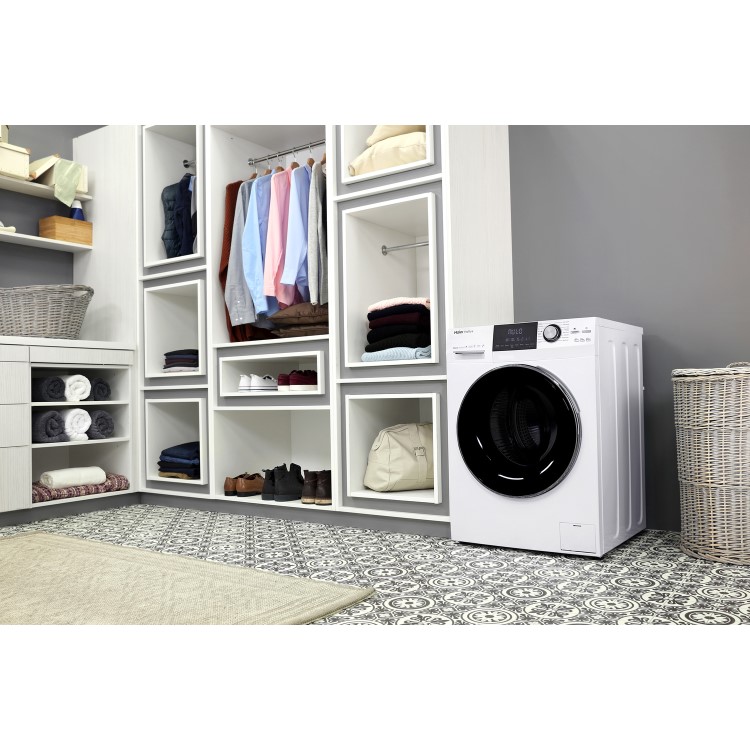 Haier HW80-BD14756 8kg 1400rpm Freestanding Washing Machine - White