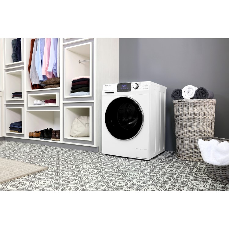 Haier HW80-BD14756 8kg 1400rpm Freestanding Washing Machine - White