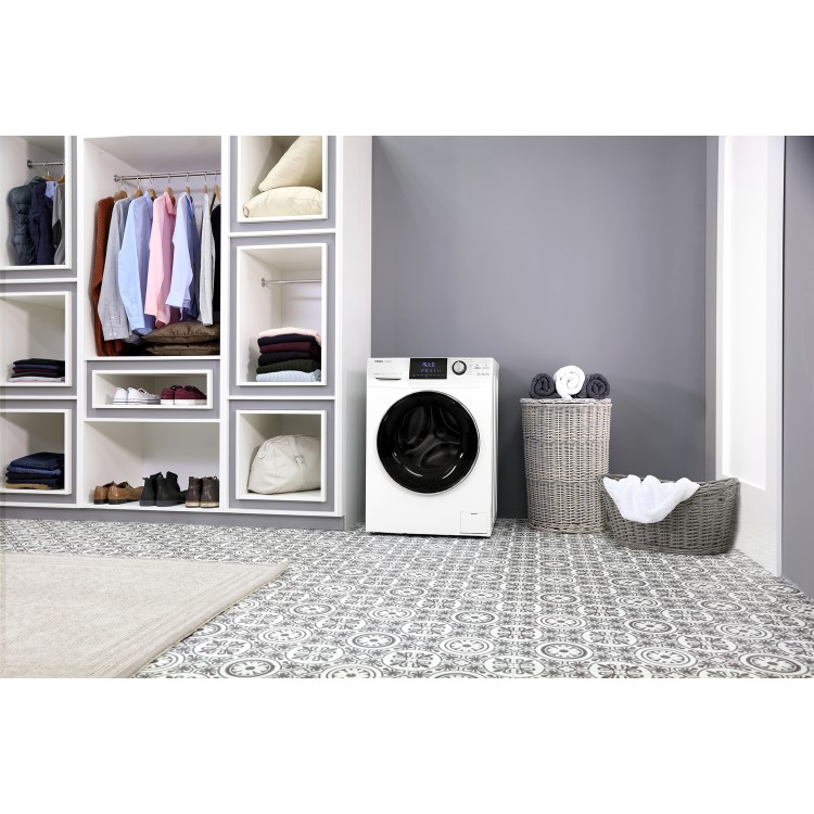 Haier HW80-BD14756 8kg 1400rpm Freestanding Washing Machine - White