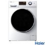 Refurbished Haier HWD100-BP14636 Freestanding 10/6KG 1400 Spin Washer Dryer White