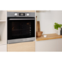 Refurbished Indesit IFW6340IX 60cm Single Built In Electric Oven