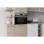 Refurbished Indesit Built-In Microwave & Grill - Stainless Steel