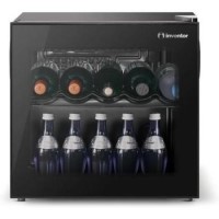 Refurbished Inventor IW14BL-BS Freestanding 10 Bottle Single Zone Wine Cooler