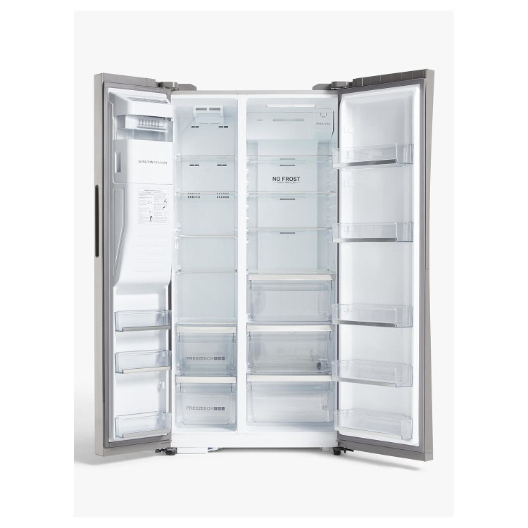 Refurbished Major Brand JLAFFSS9018 540 Litre 65/35 Freestanding Frost Free American Fridge Freezer  Stainless Steel