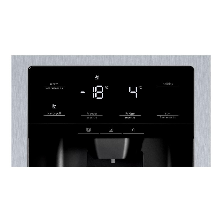 Refurbished Bosch KAD93VIFPG Freestanding 533 Litre 70/30 Frost Free Fridge Freezer Stainless Stee