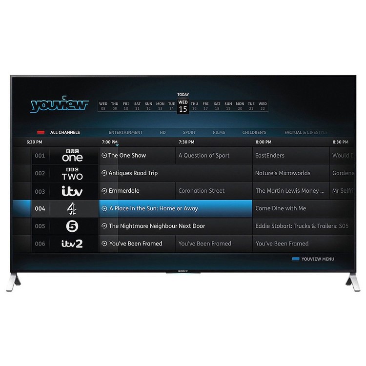 Refurbished Sony Bravia 65" 4K Ultra HD with HDR LED Freeview HD Smart TV without Stand