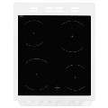 Beko 50cm Double Cavity Electric Cooker - White