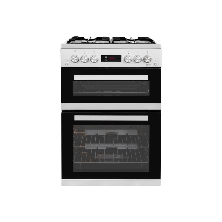 Refurbished Beko KDG653S 60cm Double Oven Gas Cooker