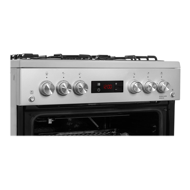Refurbished Beko KDG653S 60cm Double Oven Gas Cooker