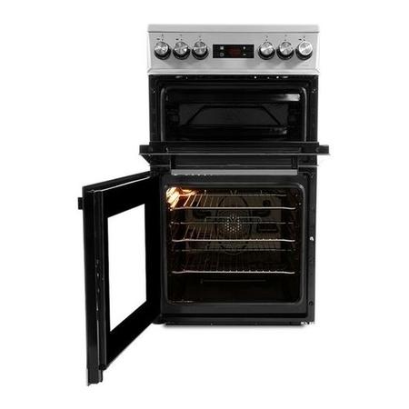 Refurbished Beko KDV555AS 50 cm Electric Solid Plate Cooker