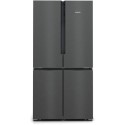 A2/KF96NAXEAG Refurbished Siemens iQ500 - 605 Litre Four Door Freestanding Fridge Freezer - Anti-Fingerprint Black Steel