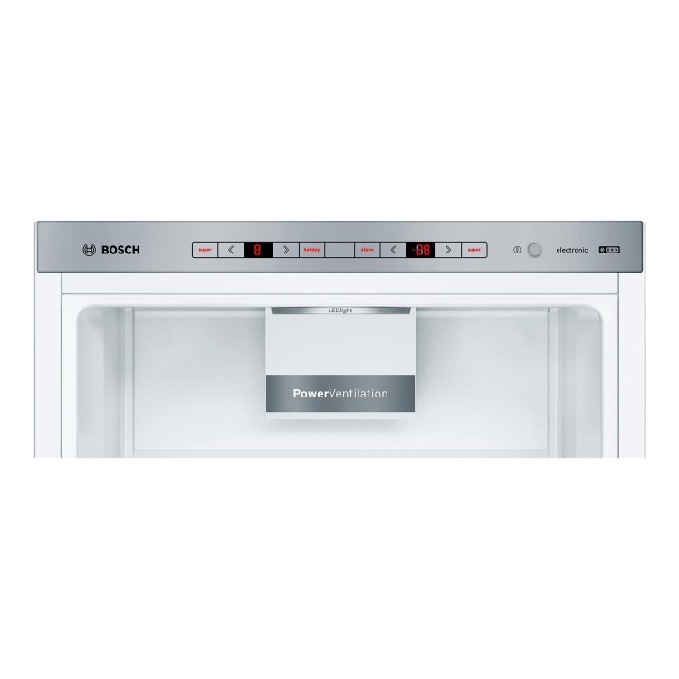 Refurbished Bosch KGE36AWCA Freestanding 302 Litre 60/40 Low Frost Fridge Freezer White
