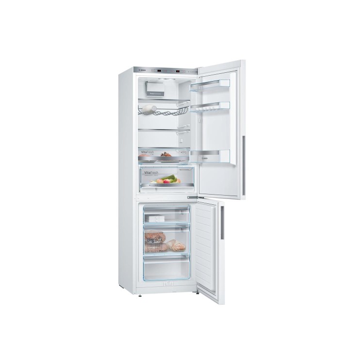 Refurbished Bosch KGE36AWCA Freestanding 302 Litre 60/40 Low Frost Fridge Freezer White