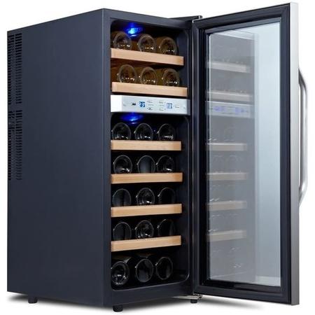 Refurbished Kalamera KR-21ASSE Freestanding 21 Bottle Dual Zone Wine Cooler