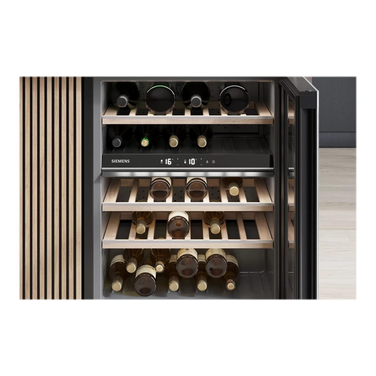 Refurbished Siemens KU21WAHG0G Freestanding iQ500 44 Bottle Wine Cooler