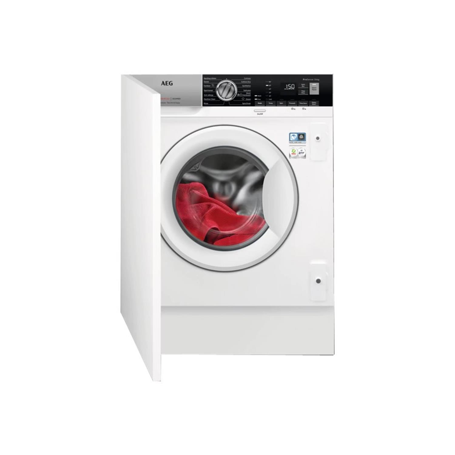 Refurbished AEG L7WE7631BI Integrated 7/4KG 1500 Spin Washer Dryer