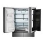 Refurbished LG LSR100 Freestanding 643 Litre 60/40 Frost Free American Fridge Freezer Stainless Steel