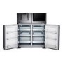 Refurbished LG LSR100 Freestanding 643 Litre 60/40 Frost Free American Fridge Freezer Stainless Steel