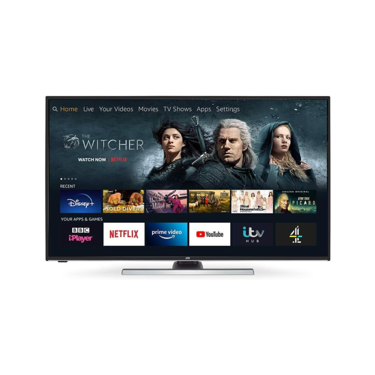 Refurbished JVC Fire TV Edition 40" Smart 4K Ultra HD with HDR LED Freeview Smart TV