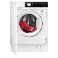 Refurbished AEG 6000 Series AutoSense 8kg Wash 4kg Dry 1600rpm Integrated Washer Dryer - White