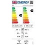 Refurbished AEG 6000 Series AutoSense 8kg Wash 4kg Dry 1600rpm Integrated Washer Dryer - White