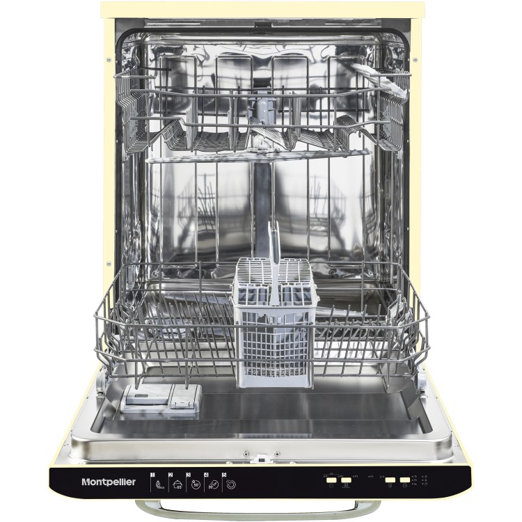 Refurbished Montpellier MAB1353C 13 Place Freestanding Dishwasher Cream