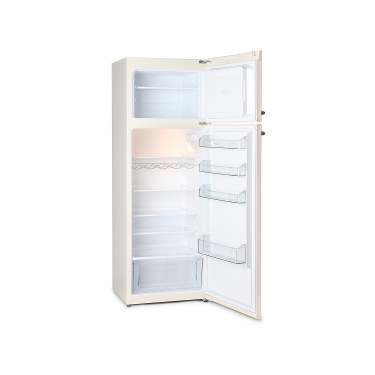 Montpellier 311 Litre 80/20 Freestanding Fridge Freezer - Cream