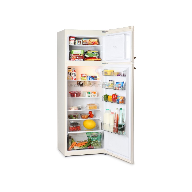 Montpellier 311 Litre 80/20 Freestanding Fridge Freezer - Cream