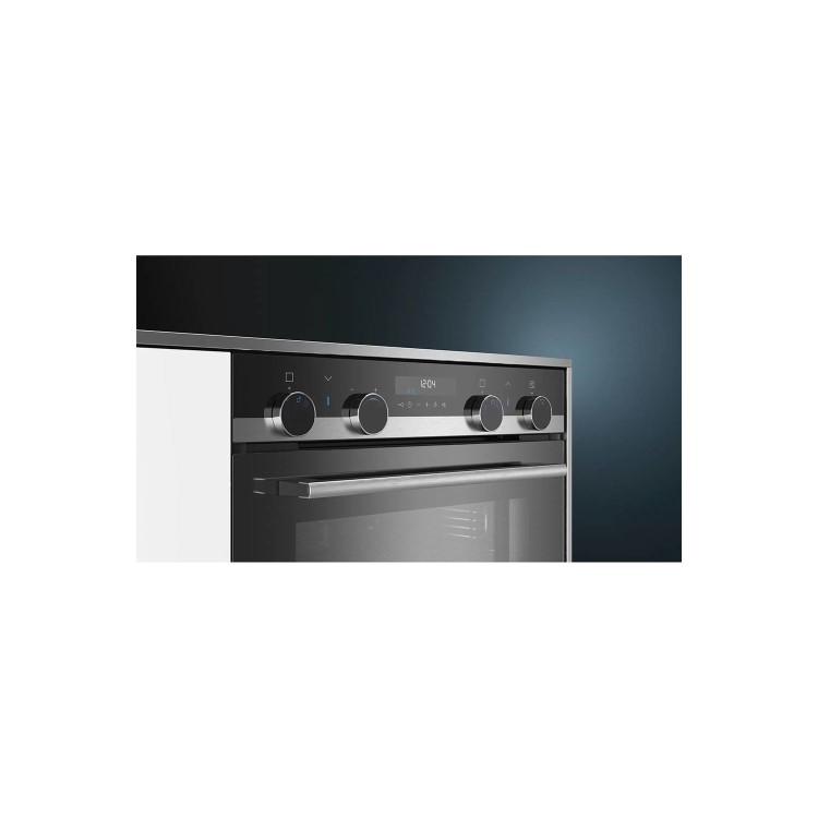 Refurbished Siemens MB578G5S6B 60cm Double Built In Electric Oven