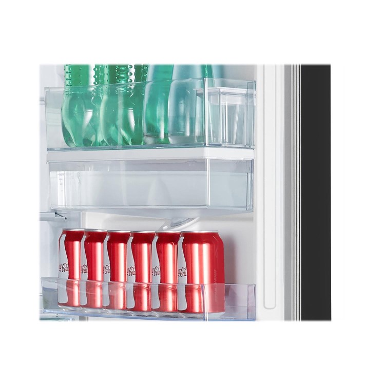 Refurbished Fridgemaster MC60287DB Freestanding 287 Litre 70/30 Frost Free Fridge Freezer