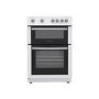 Refurbished Montpellier MDC600FW 60cm Double Oven 4 Zone Electric Cooker