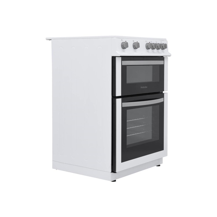Refurbished Montpellier MDC600FW 60cm Double Oven 4 Zone Electric Cooker
