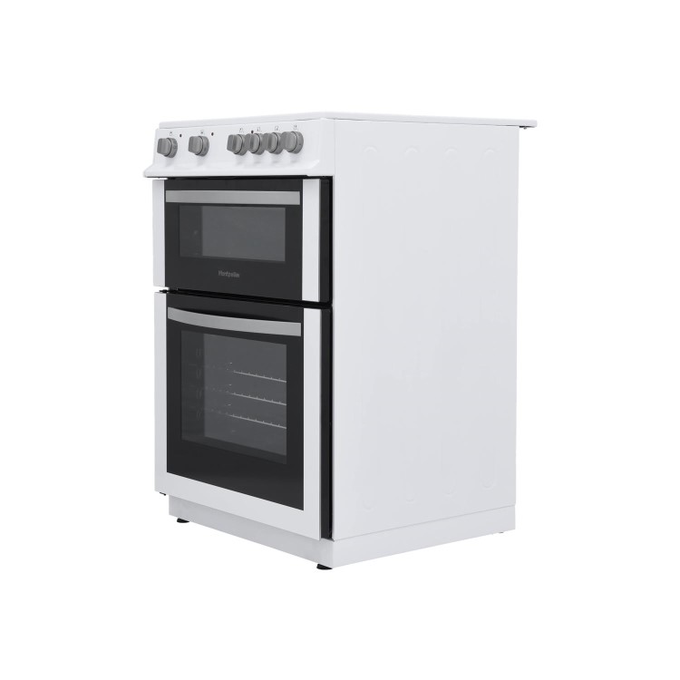 Refurbished Montpellier MDC600FW 60cm Double Oven 4 Zone Electric Cooker