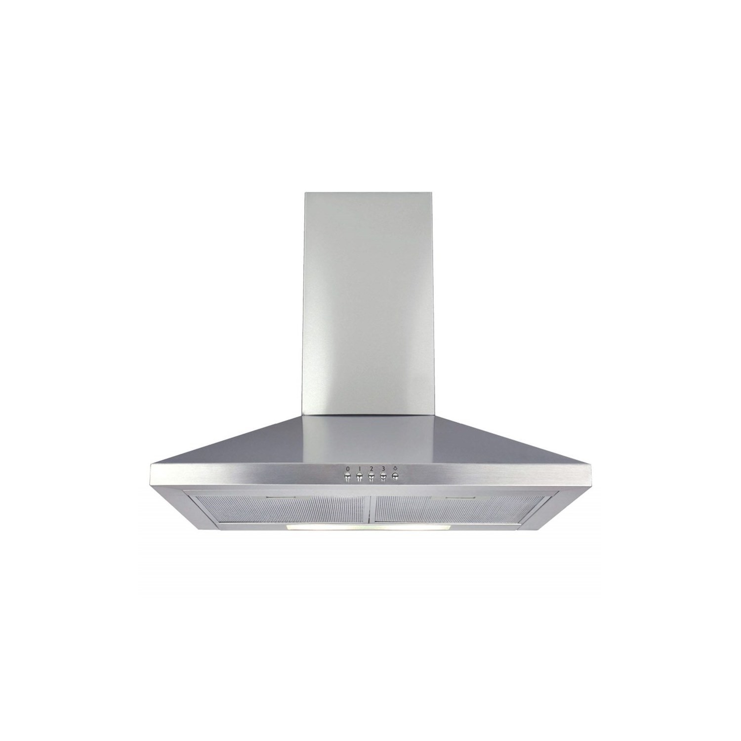 Refurbished Matrix MEH601SS 60cm Chimney Cooker Hood Stainless Steel