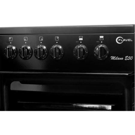 Refurbished Flavel MLB5CDK 50cm 4 Zone Electric Ceramic Cooker