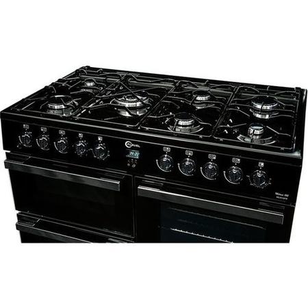 Refurbished Flavel Milano 100 MLN10FRK 100cm Dual Fuel Range Cooker