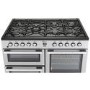 Refurbished Flavel MLN10FRS Dual Fuel 7 Burner Range Cooker
