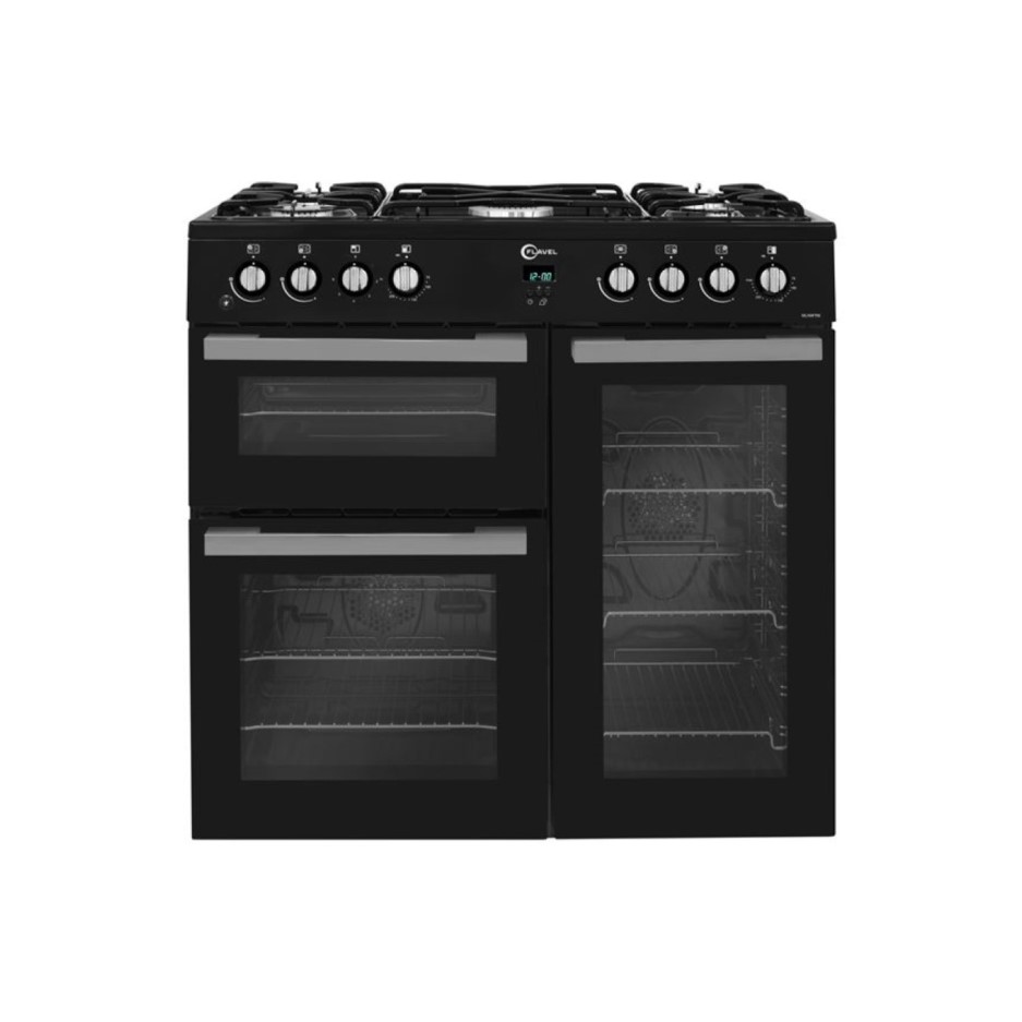 Refurbished Flavel MLN9FRK 90cm 5 Burner Dual Fuel Range Cooker A2