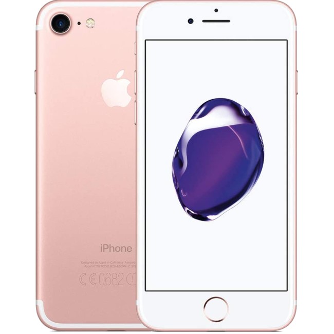 Refurbished Apple iPhone 7 Rose Gold 4.7" 32GB 4G Unlocked & SIM Free Smartphone